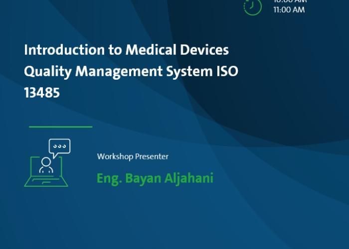 Introduction to Medical Devices Quality Management System ISO 13485
